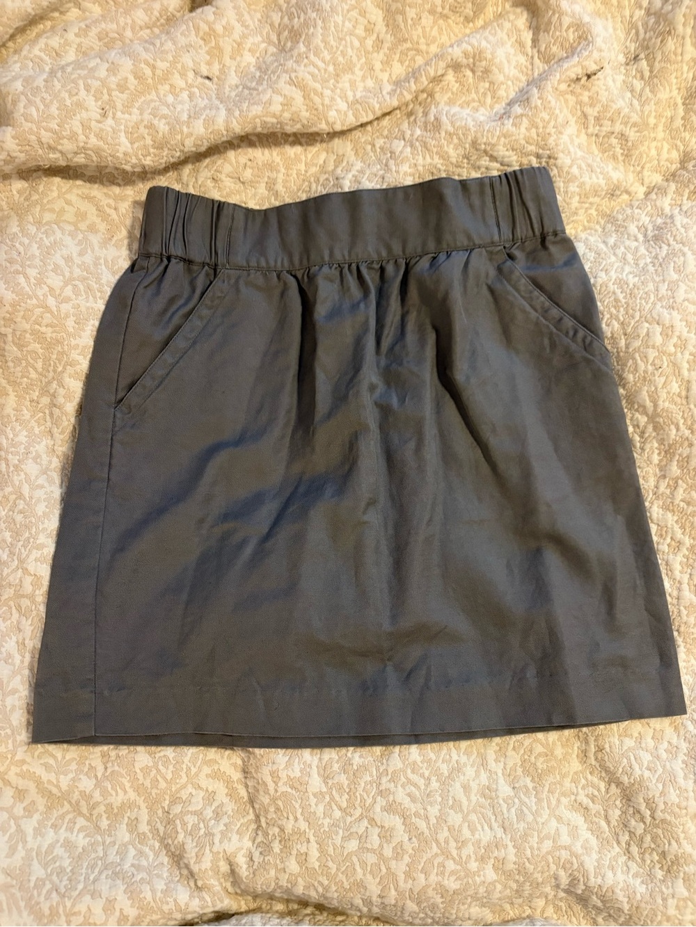 Banana Republic Dark Gray Mini Skirt